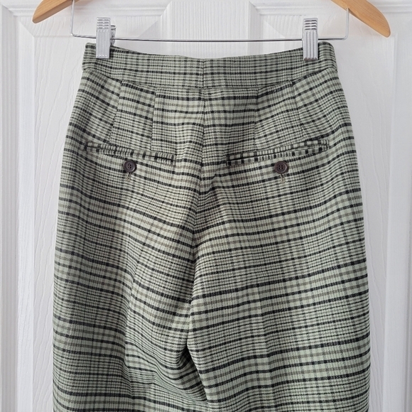 Michael Kors Collection Plaid Crop Pants - Picture 6 of 15